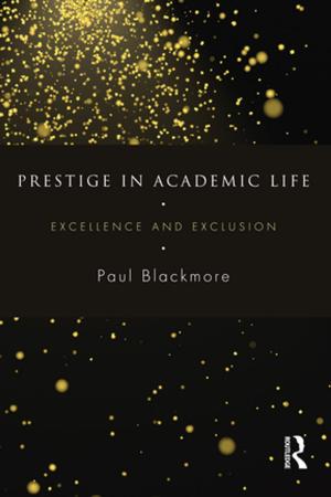 Cover of the book Prestige in Academic Life by 