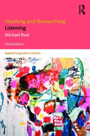 Cover of the book Teaching and Researching Listening by Robert Millward