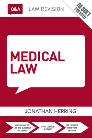 Cover of the book Q&amp;A Medical Law by 
