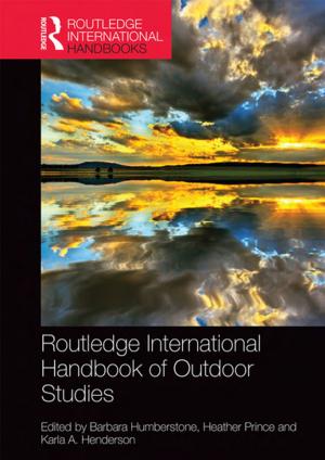 Cover of the book Routledge International Handbook of Outdoor Studies by Michel E. Domsch