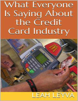 Book cover of What Everyone Is Saying About the Credit Card Industry