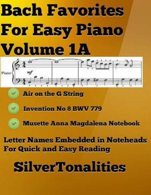Book cover of Bach Favorites for Easy Piano Volume 1 A
