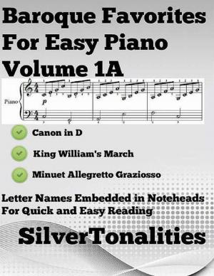 Book cover of Baroque Favorites for Easy Piano Volume 1 A