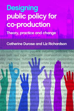 Book cover of Designing public policy for co-production