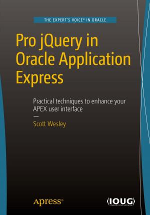 Cover of the book Pro jQuery in Oracle Application Express by Chet Hosmer