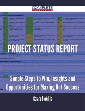 Cover of the book Project Status Report - Simple Steps to Win, Insights and Opportunities for Maxing Out Success by Joan Meyers
