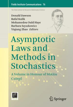 Cover of the book Asymptotic Laws and Methods in Stochastics by Tian Ma, Shouhong Wang