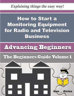 Book cover of How to Start a Monitoring Equipment for Radio and Television Business (Beginners Guide)