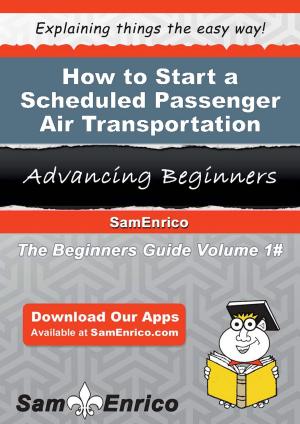Cover of the book How to Start a Scheduled Passenger Air Transportation Business by edurne betoño, Jose María Cal Carvajal