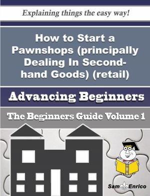 Cover of the book How to Start a Pawnshops (principally Dealing In Second-hand Goods) (retail) Business (Beginners Gui by Tresa Embry
