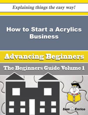 Cover of the book How to Start a Acrylics Business (Beginners Guide) by Kylee Ellis