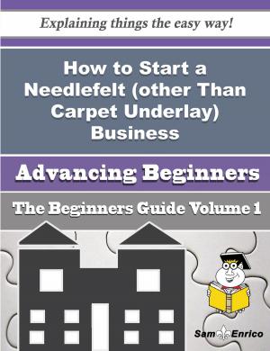 Cover of the book How to Start a Needlefelt (other Than Carpet Underlay) Business (Beginners Guide) by Efrain Johns