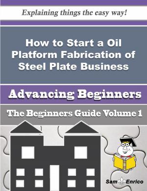 Cover of the book How to Start a Oil Platform Fabrication of Steel Plate Business (Beginners Guide) by Alpha Mowery