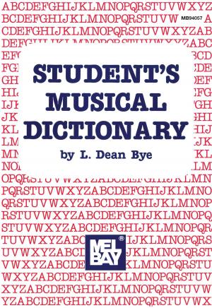 Cover of the book Student's Musical Dictionary by Edmond About