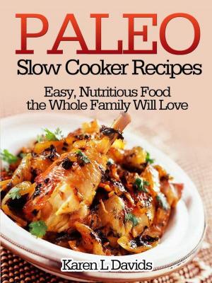 Cover of Paleo Slow Cooker Recipes Easy, Nutritious Food the Whole Family Will Love