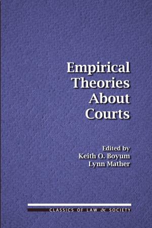 Cover of the book Empirical Theories About Courts by Rosann Greenspan