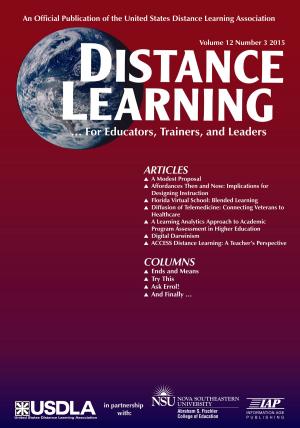 Cover of the book Distance Learning Issue by John Pisapia, Linda Ellington