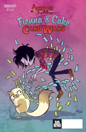Book cover of Adventure Time: Fionna & Cake Card Wars #5