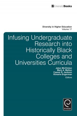 Cover of the book Infusing Undergraduate Research into Historically Black Colleges and Universities Curricula by Vicky Arnold