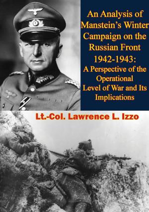 Cover of the book An Analysis of Manstein’s Winter Campaign on the Russian Front 1942-1943: by Admiral Charles Lockwood