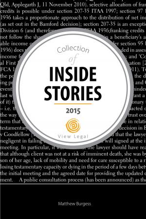 Cover of Collection of Inside Stories 2015