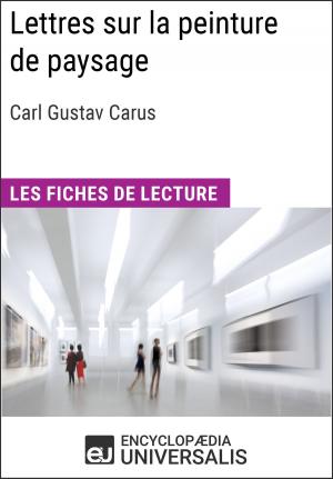 Cover of the book Lettres sur la peinture de paysage de Carl Gustav Carus by Encyclopaedia Universalis
