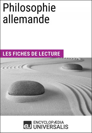 Cover of the book Philosophie allemande by Encyclopaedia Universalis, Les Grands Articles