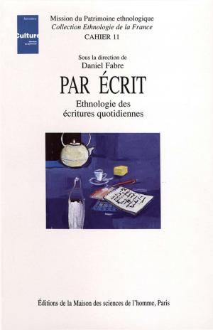 Cover of the book Par écrit by Morgan Jouvenet