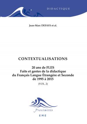 Cover of the book Contextualisations. 20 ans de FLES by Pierre Desseyre