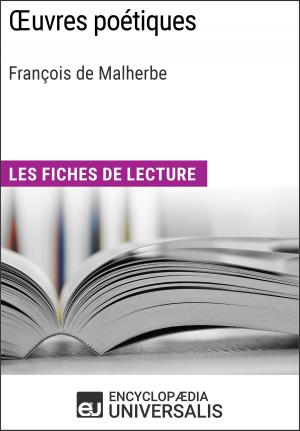 Cover of the book Oeuvres poétiques de François de Malherbe by Anne Enright