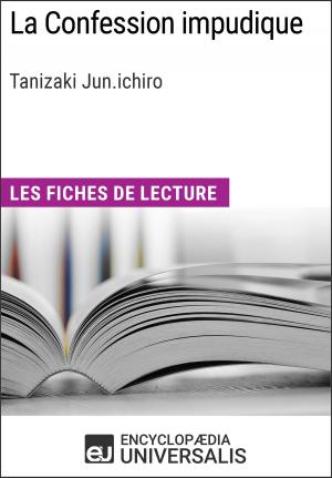 Cover of La Confession impudique de Tanizaki Junichiro