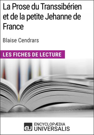 Cover of the book La Prose du Transsibérien et de la petite Jehanne de France de Blaise Cendrars by William Makepeace Thackeray
