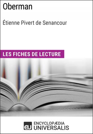 Cover of the book Oberman d'Étienne Pivert de Senancour by Encyclopaedia Universalis