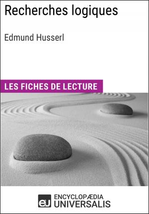 Cover of the book Recherches logiques d'Edmund Husserl by Encyclopaedia Universalis