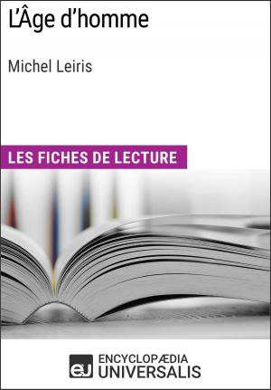 bigCover of the book L'Âge d'homme de Michel Leiris by 