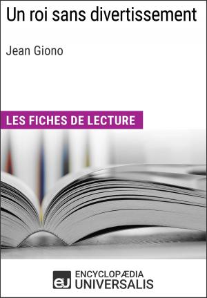Cover of the book Un roi sans divertissement de Jean Giono by Jeff Hayes