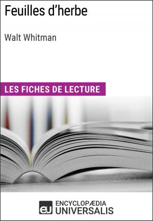 Cover of Feuilles d'herbe de Walt Whitman
