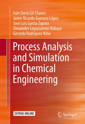 Cover of the book Process Analysis and Simulation in Chemical Engineering by Maurice A. de Gosson