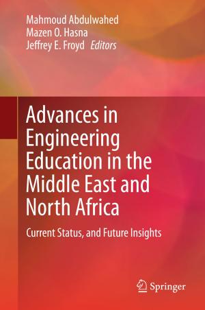 Cover of the book Advances in Engineering Education in the Middle East and North Africa by Vissarion Papadopoulos, Dimitris G. Giovanis