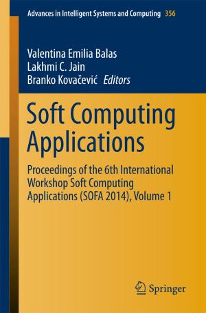Cover of the book Soft Computing Applications by 