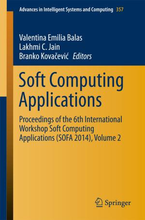 Cover of the book Soft Computing Applications by Angela Hilmi