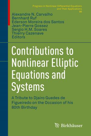 Cover of the book Contributions to Nonlinear Elliptic Equations and Systems by Jonas Juozas Buksnaitis