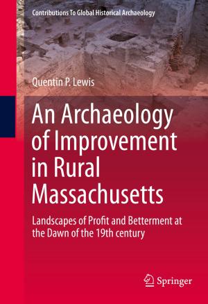 Cover of the book An Archaeology of Improvement in Rural Massachusetts by Tianqing Zhu, Gang Li, Wanlei Zhou, Philip S. Yu