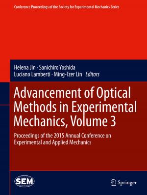 Cover of the book Advancement of Optical Methods in Experimental Mechanics, Volume 3 by François Delarue, René Carmona