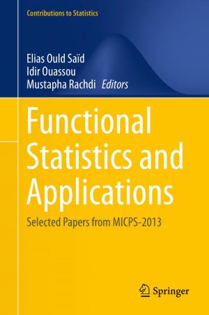 Cover of the book Functional Statistics and Applications by Alfredo Jornet, Wolff-Michael Roth