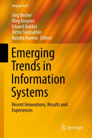 Cover of the book Emerging Trends in Information Systems by Annika Steiber