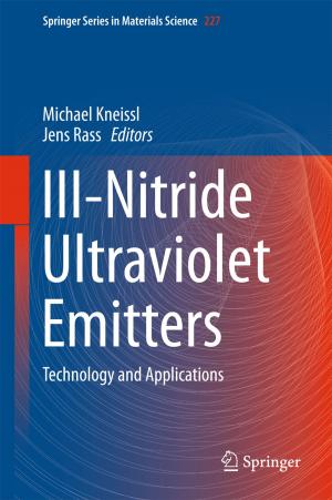 Cover of the book III-Nitride Ultraviolet Emitters by Florence Villesèche, Sara Louise Muhr, Lotte Holck