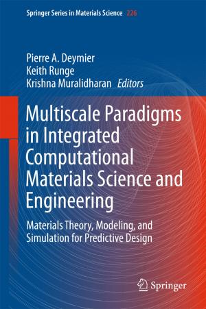 Cover of the book Multiscale Paradigms in Integrated Computational Materials Science and Engineering by Marcel Jesenský
