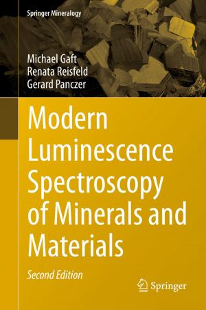 Cover of the book Modern Luminescence Spectroscopy of Minerals and Materials by Antonio Campello, Emanuele Viterbo, Jean-Claude Belfiore, Sueli I.R. Costa, Frédérique Oggier