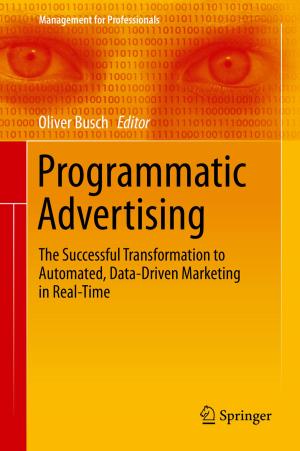 Cover of the book Programmatic Advertising by Richard de Satgé, Vanessa Watson